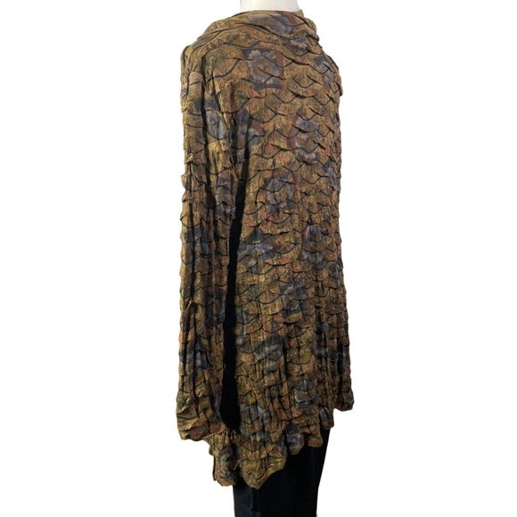 Vintage Pleats Collection Pings Imports Tunic Top - Picture 10 of 10